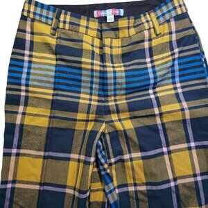 Urban Outfitters Multicolor Plaid High-Waisted Pants Size 2 Womens